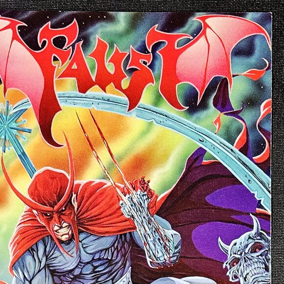 Faust 5-Book Lot 1st Printings 🔑 issues (1991-1995) Tim Vigil Rebel - Picture 8 of 10